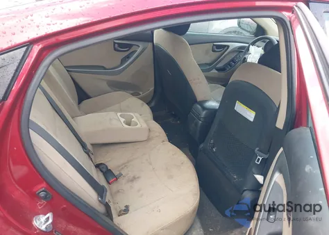 2014 Hyundai Elantra Se/Sport/Limited из США, поврежденный, VIN 5NPDH4AEXEH543250